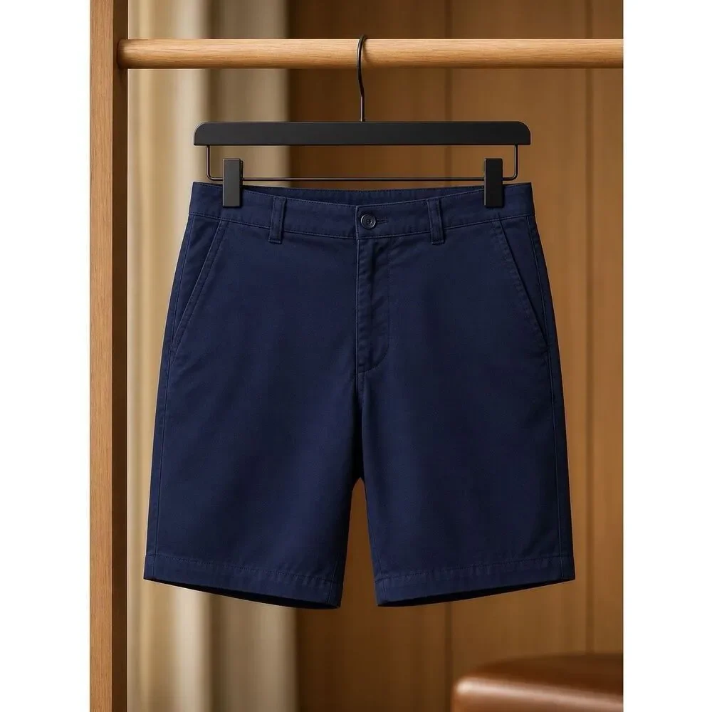 ST. JOHN’s BAY COMFORT STRETCH 10” MEN’s CARGO SHORT IN NAVY BLUE SIZE 40